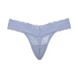 Victoria's Secret Women Low-Rise Lace Thongs Briefs image 2