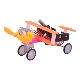 Pludo STEM Kit Power Flight – DIY STEM Toy for Kids 11–14 | Grade 6–8 Electrodynamic Conversion Airplane Project image 1