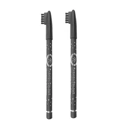 Fashion Colour Set Of 2 Professional Eyebrow Pencil With Brush - 1.3 g - Slate Grey 06 image 3