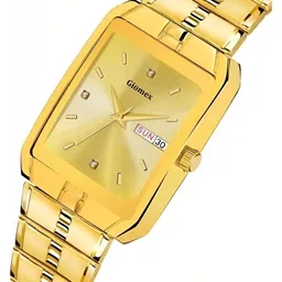 PERUCCI Men Brass Embellished Dial & Bracelet Style Straps Analogue Watch WATH577DSDPTERKB image 2