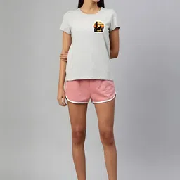 SZN Women Printed T-shirt image 3