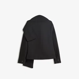 Bershka Soft Jacket With Scarf image 2