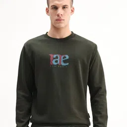 RARE RABBIT PIXEN Men Typography Printed Round Neck Sweatshirt-picture-26