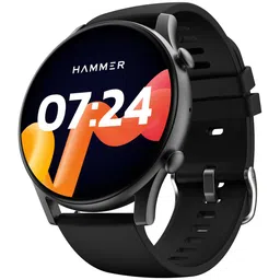 HAMMER Unisex Glide 1.43" AMOLED Smart Watch Round Dial with Bluetooth Calling-picture-30