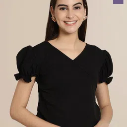 Tromko Puff Sleeve Top image 1