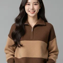 Mast & Harbour Women Colourblocked Sweatshirt image 2