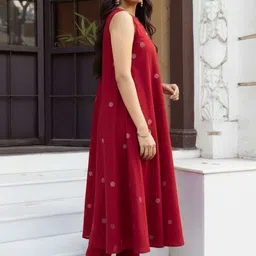 TEXSTILE Printed Round Neck Tunic With Trousers Co-Ords image 4