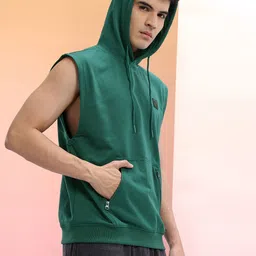 HRX by Hrithik Roshan Sleeveless Hooded Sweatshirt image 5