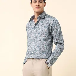 U.S. Polo Assn. Men Classic Tailored Fit Floral Printed Casual Shirt-picture-42