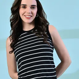 CORSICA Women Striped Bio Finish T-shirt-picture-21
