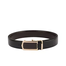 Cazzano Men Textured Reversible Formal Belt With Slider Buckle-picture-13