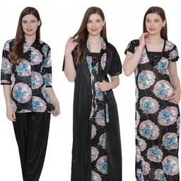 PHALIN Printed Maxi Nightdress-picture-41