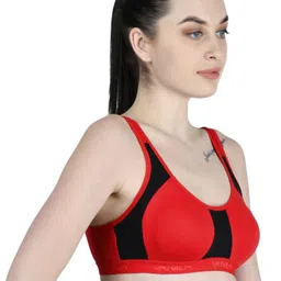 VANILA Women Pack of 2 Colourblocked Full Coverage Bra image 4