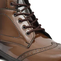 Killer Men Round Toe Laced Up Boots image 5