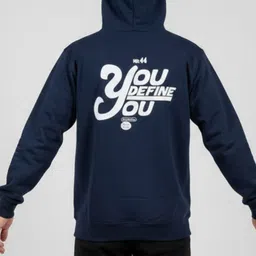 YONGE Men Printed Hooded Sweatshirt image 3