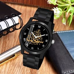 CSAMON Men Printed Dial Analogue Watch KT Islamic ROM05 BLK CD-picture-44