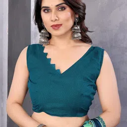 MAHALASA Ethnic Motifs Pure Georgette Saree image 5