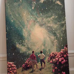 asian monk THERE WILL BE LIGHT , SURREAL ART PRINTS image 5