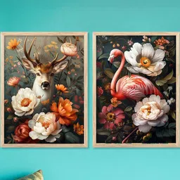 WALLLANE Brown Wood Wall Art-picture-34