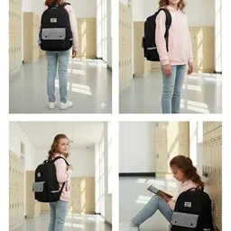 WALSON Women Printed Water-Resistant Backpack image 4