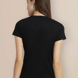 Metronaut Women Typography 2 Printed T-shirt image 3