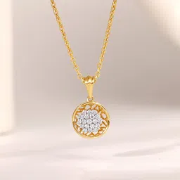 giva GIVA14 Kt Gold Plethora Diamond Pendant-picture-33