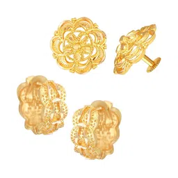 VIVASTRI Women Gold-Plated Alloy Earrings-picture-21
