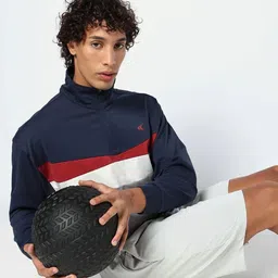 Performax Men Colourblocked Sweatshirt image 4
