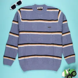 V-Mart Boys Colourblocked Pullover-picture-22