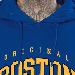 ADRO Men Printed Hooded Sweatshirt image 2