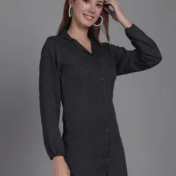 CORSICA Striped A-Line Dress image 4