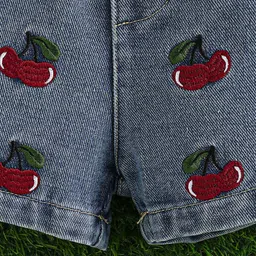 INCLUD Girls Printed T-shirt with Shorts image 3