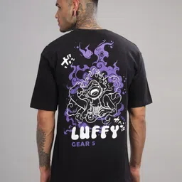 ADRO Men Graphic Printed Round Neck Cotton Oversized T-Shirt-picture-39