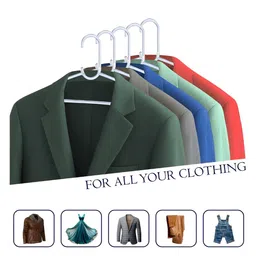 Aura Set Of 6 Transparent Bar Hangers image 2