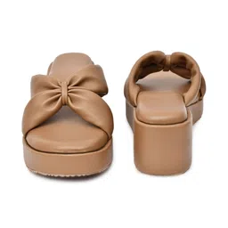 RIMEZS Wedge Mules with Bows image 5