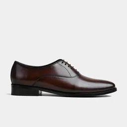 LUXORO FORMELLO Marcel Men Lace Up Leather Formal Oxfords Shoes image 4