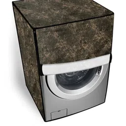 The Furnishing Tree Red PVC Washing Machine Covers-picture-15