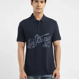 levi's Men's Brand Logo Polo T-shirt-picture-15
