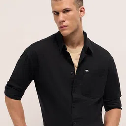 THE BEAR HOUSE Men Relaxed Casual Shirt-image-77