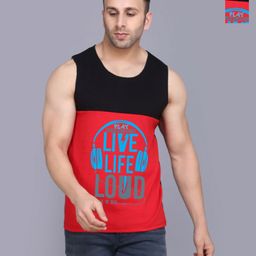 SLOWLORIS Men 2 Printed Applique Slim Fit T-shirt-picture-35