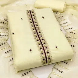 Rangtulika Ethnics Embroidered Unstitched Dress Material-picture-38