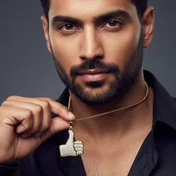 PASU FASHION Silver-Plated Quirky Pendants with Chains image 4