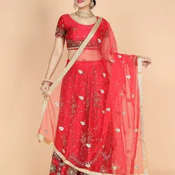 NAMASKAR Ethnic Motifs Embroidered Dupatta-picture-22