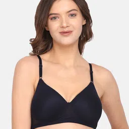 LOTUSLEAF Women Black Bra Lightly Padded-picture-24