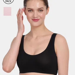 Amour Secret Black & Pink Pack of 2 Everyday Bra-image-86