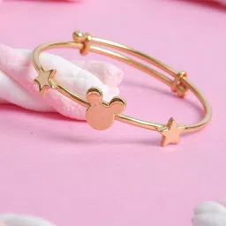 Elegante kids Girls Gold-Plated Skin-Friendly Bangle-image-52