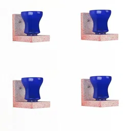 SOMIL Blue Glass Cylinder Printed Wall Lamps-picture-43