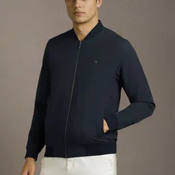Louis Philippe Men Lightweight Bomber Jacket image 5