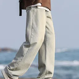 StyleCast x Revolte Men Regular Fit Mid-Rise Easy Wash Trousers image 2