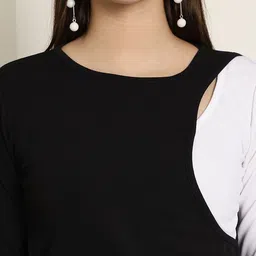 Tromko Women Pack Of 2 Puff Sleeve Peplum Top image 4